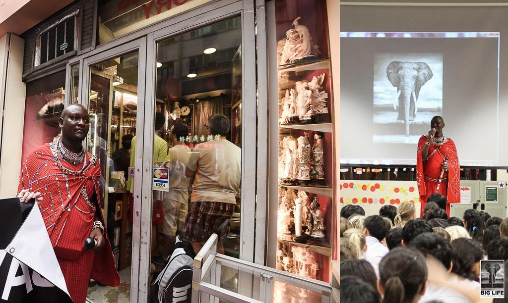 151222 1 1 Maasai Tribesman Meets Childrens Tears in Hong Kong